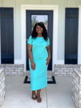 Kellie Midi Dress (Mint)