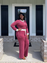 Courtney Set (Burgundy)