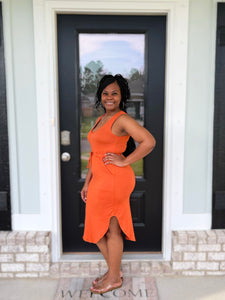 Hailey Midi Dress (Mango)
