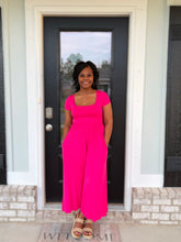 Alina Jumpsuit (Hot Pink)