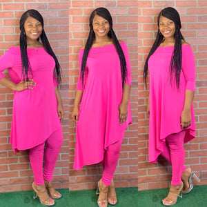 Laci Set (Fuchsia)