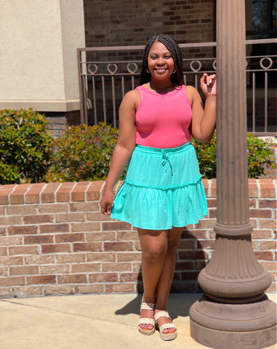 Laya Tank Top (Rose Pink)